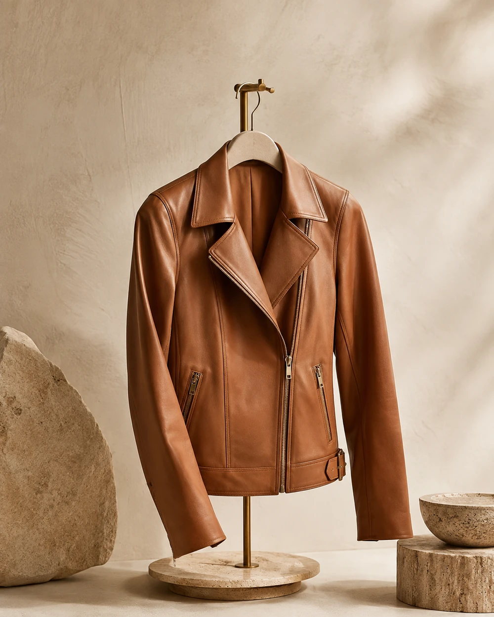 Women's leather jackets